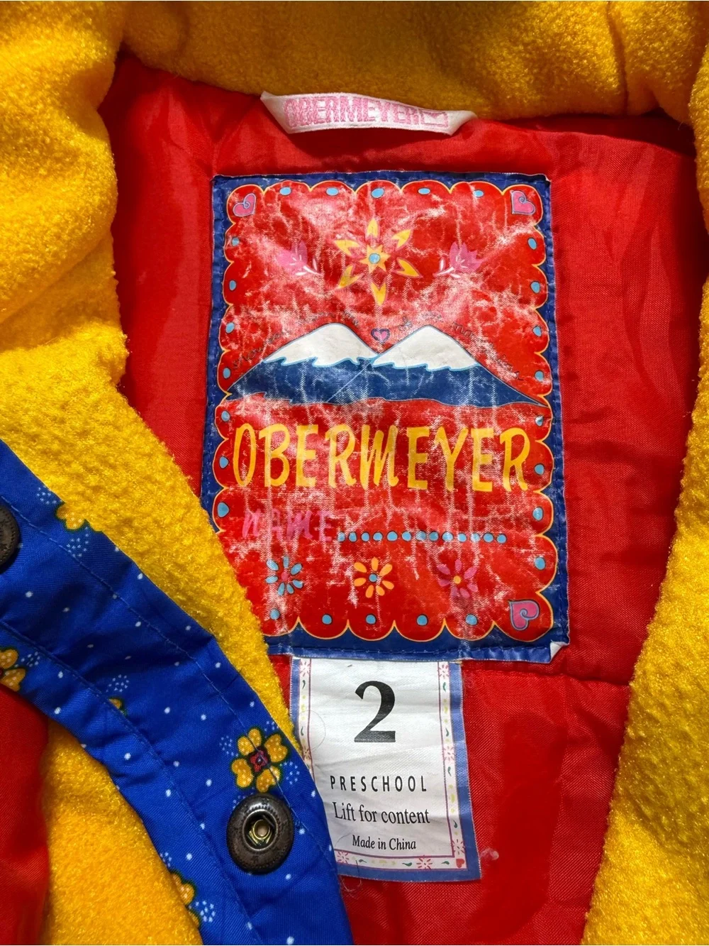 Obermeyer vintage bright